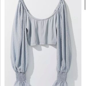 Brand new urban outfitters long sleeve cropped top